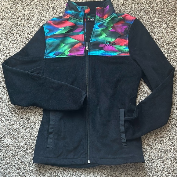Fila Sport Fleece Full Zip Jacket - XS - Picture 1 of 9